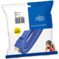 HDMI kabal ZED electronic 5.0 met plosnati