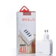 Treqa CH-6042 kućni punjač, 4 USB porta 5V/4.4A