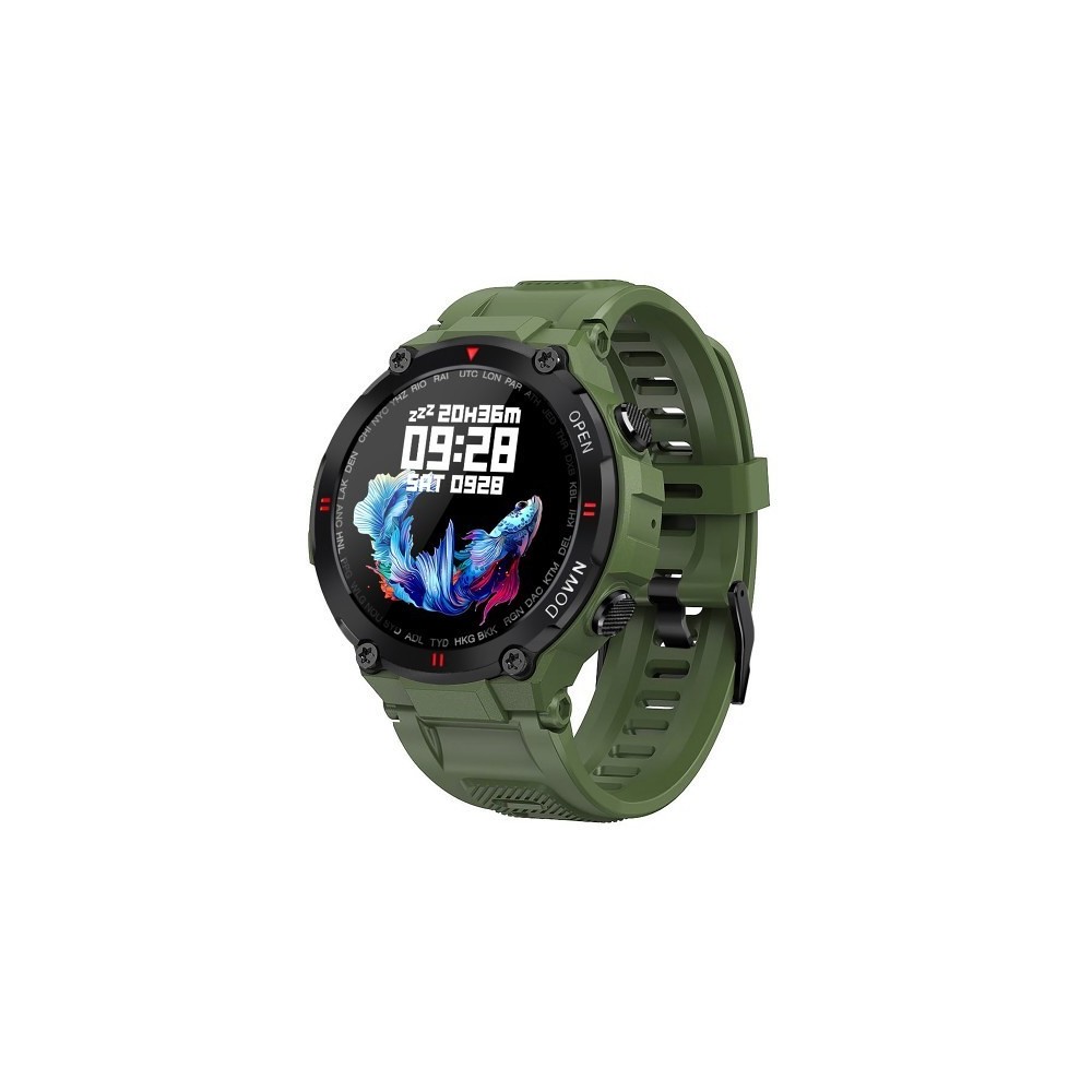 Tek Smart Watch G-MAX Series 1 Army-Green Tek Smart Watch G-MAX Series 1 Army-Green