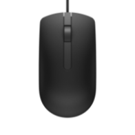 Dell žičani miš WM126 Black 570-AAMH-56