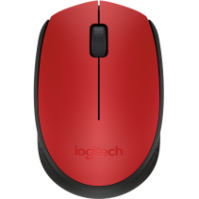 Logitech M171 bežični miš crveni