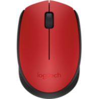 Logitech M171 bežični miš crveni