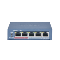 Switch HIKVISION DS-3E0105P-E 4 PoE porta