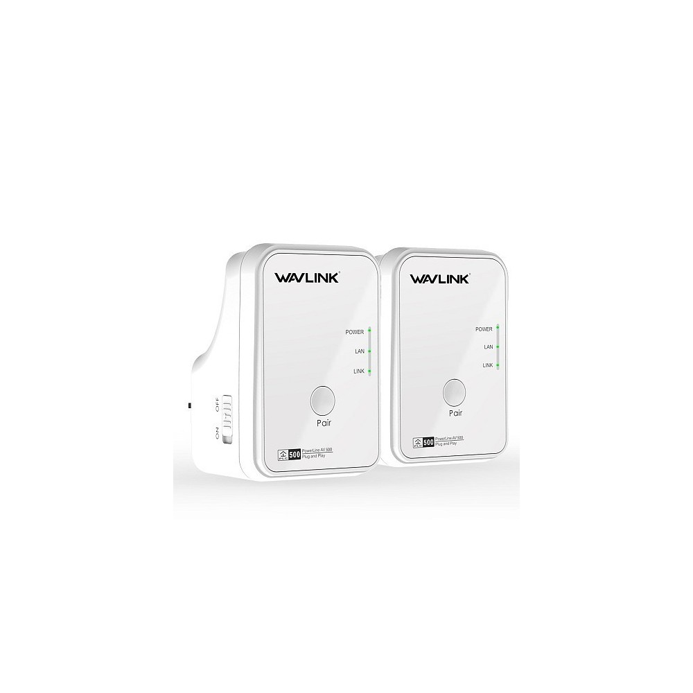 Powerline Extender Kit 500Mbps WL-NWP502M2 AV500 Powerline Extender Kit 500Mbps WL-NWP502M2 AV500