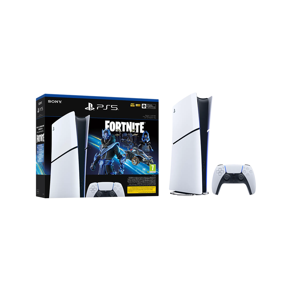 PlayStation 5 Slim Digital Edition D chassis + Fortnite VCH (voucher)
