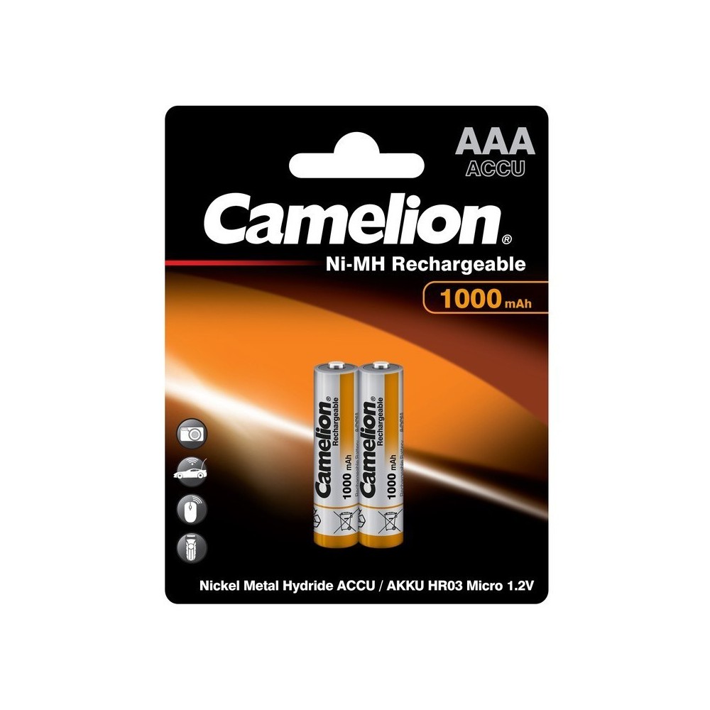 CAMELION punjiva baterija R03 Micro AAA 1.2V 1000mAh CAMELION punjiva baterija R03 Micro AAA 1.2V 1000mAh