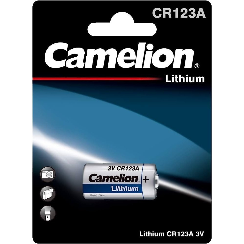 Camelion lithium baterija CR123A 1kom Camelion lithium baterija CR123A 1kom