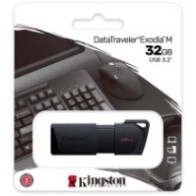 Kingston 32GB DataTraveler Exodia M USB slider cap USB 3.2 Gen2, black