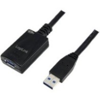 LogiLink USB Cable Extender 5m Black