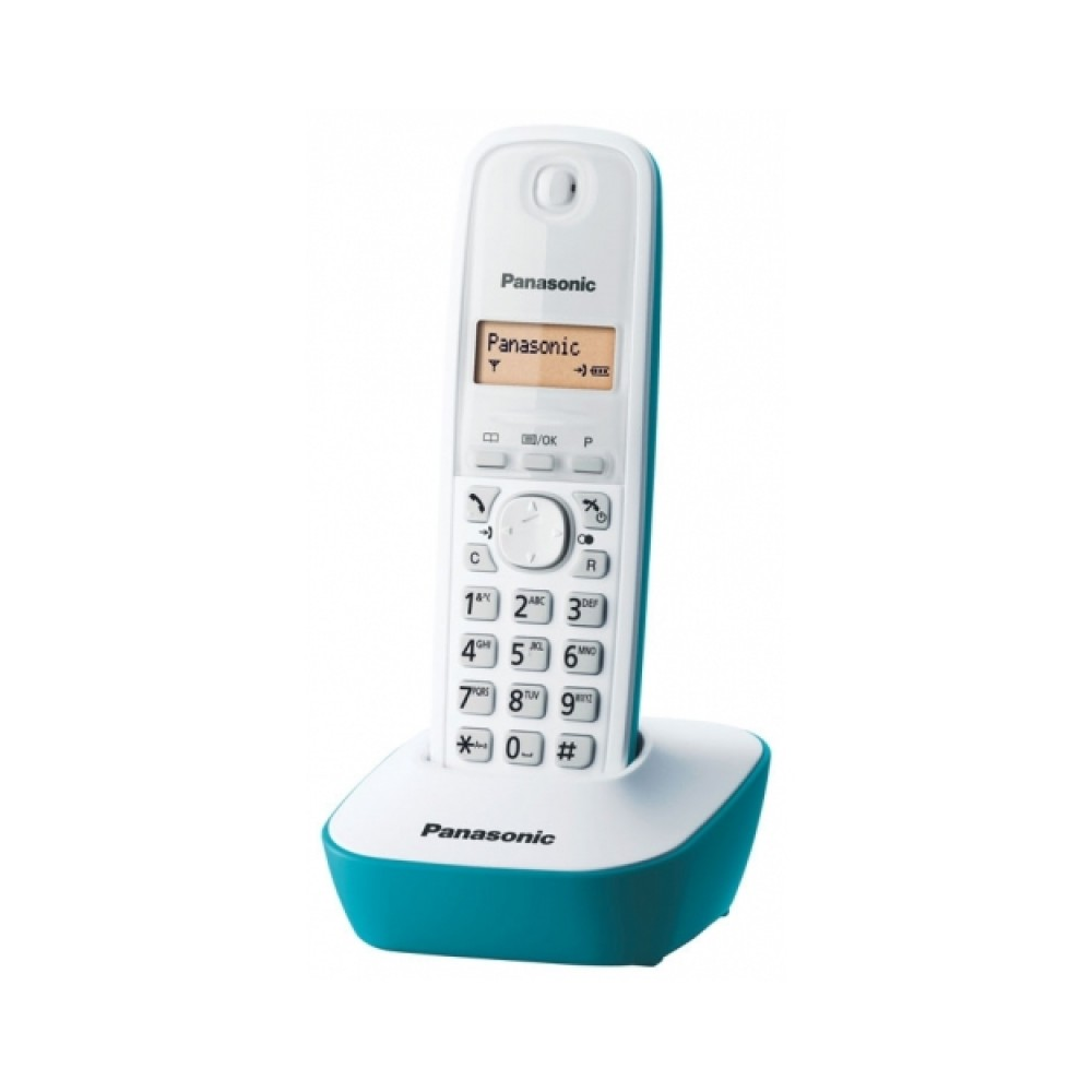 Panasonic KX-TG1611FXC bežični telefon bijeli/plavi Panasonic KX-TG1611FXC bežični telefon bijeli/plavi