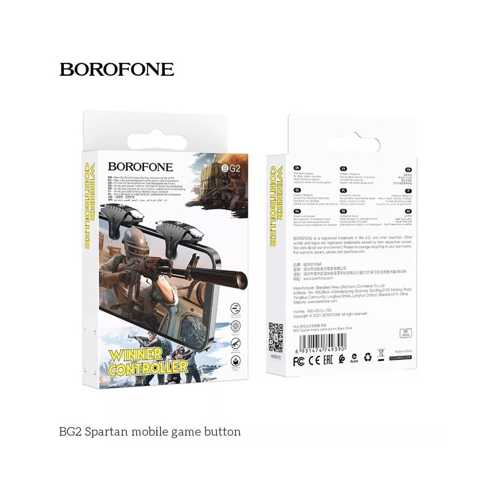 Borofone gaming trigeri Spartan BG2 Borofone gaming trigeri Spartan BG2