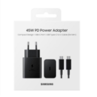 Samsung 45W Super Fast USB-C Wall Charger Black-Original
