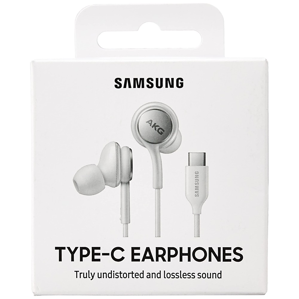 Samsung Type-C Earphones Sound By White - Original Samsung Type-C Earphones Sound By White - Original