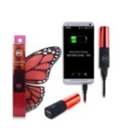 Lipstick Power bank 2400Mah red