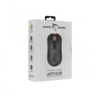 WHITE SHARK MIŠ GM-9005 ARTHUR CRNI RGB / 10.000 DPI