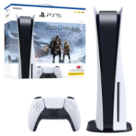 PlayStation 5 C chassis + God of War: Ragnarok VCH PS5 + Gran Turismo 7 Standard Edition PS5
