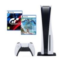 PlayStation 5 B Chassis + Horizon Forbidden West PS5 + Gran Turismo 7 PS5