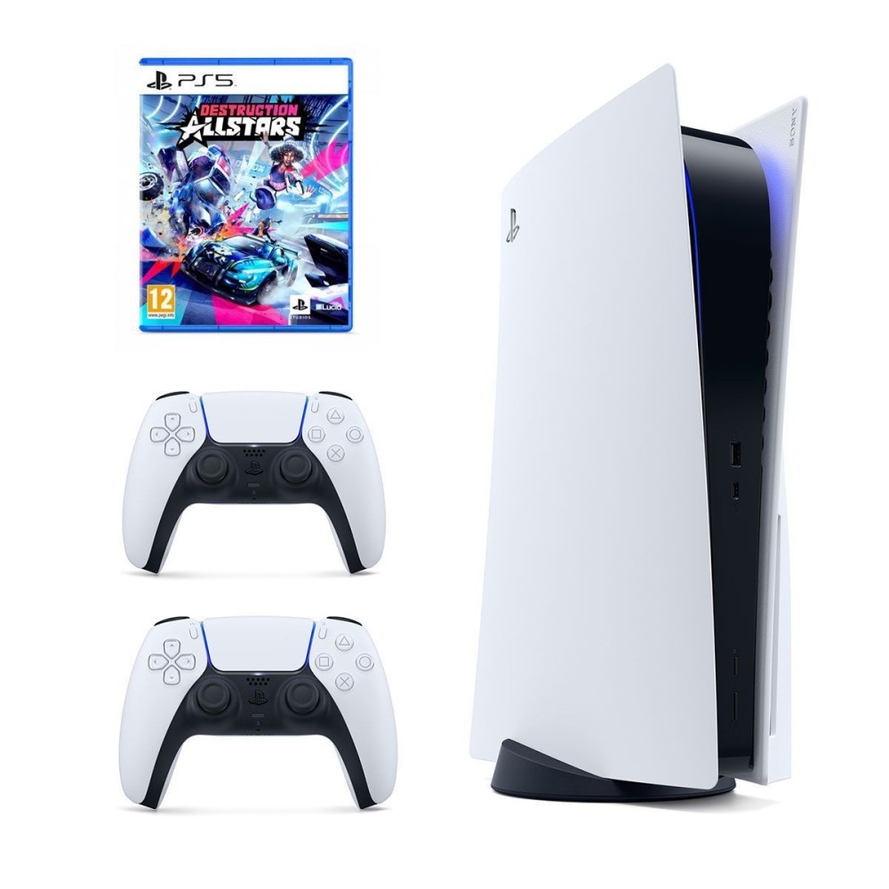 PlayStation 5 B Chassis + Destruction AllStars PS5 + dodatni PS5 Dualsense Wireless Controller