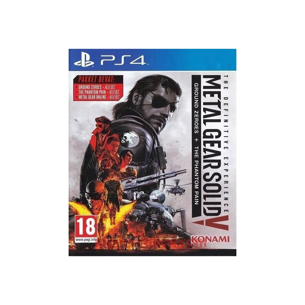 Metal Gear Solid Definitive Experience PS4