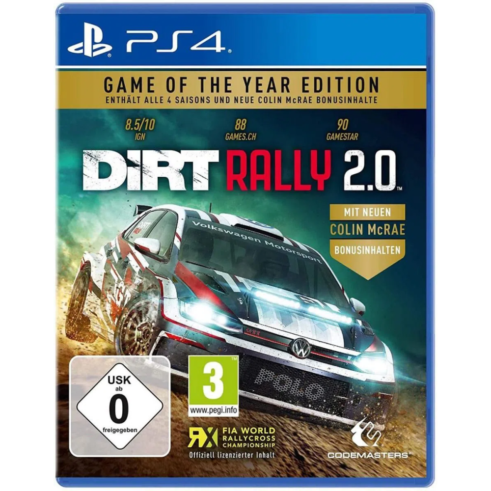 DIRT Rally 2.0 GOTY PS4 DIRT Rally 2.0 GOTY PS4