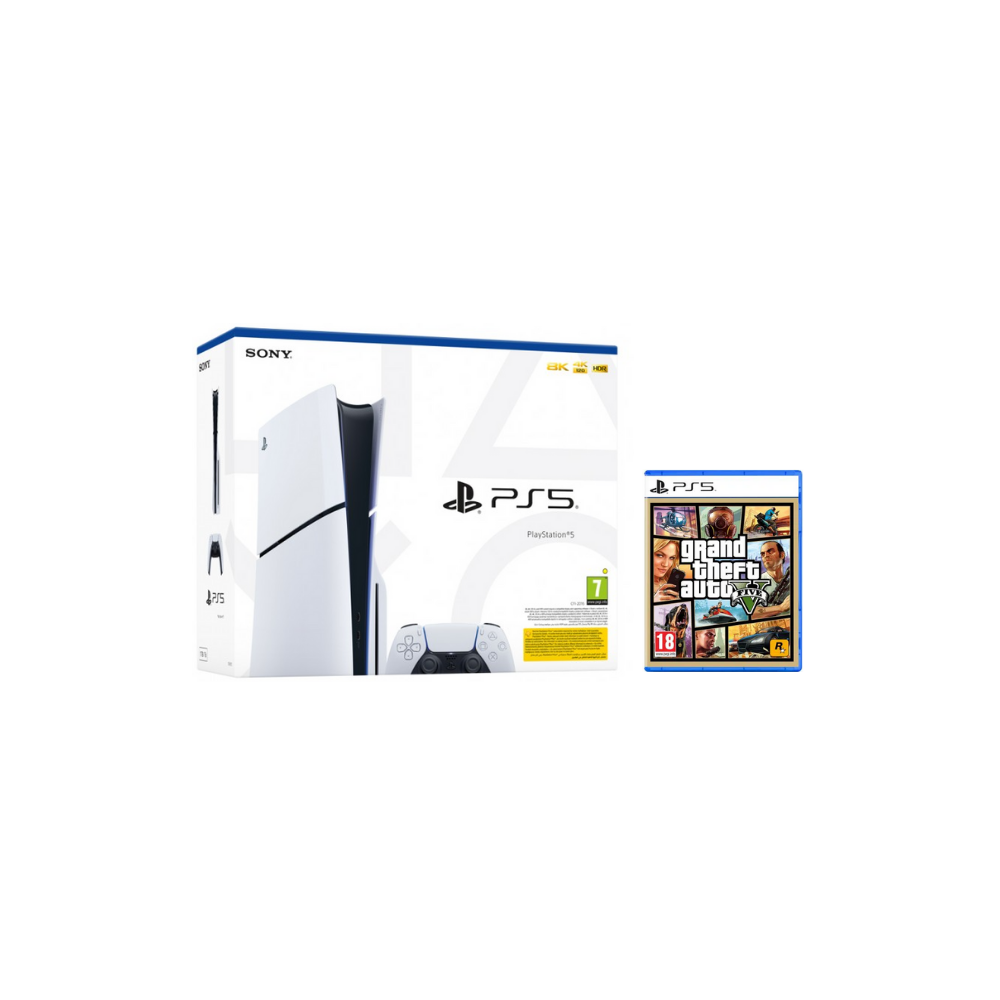 PlayStation 5 Slim D ch + GTA V PS5 PlayStation 5 Slim D ch + GTA V PS5