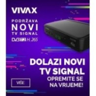 Vivax IMAGO DVB-T2 181 H.265 + HDMI kabal 1 m