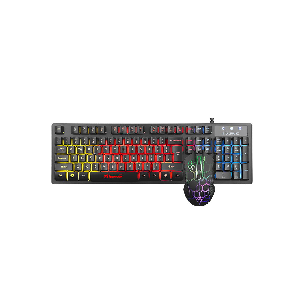 MARVO KM409 WIRED GAMING KEYBOARD & MOUSE COMBO MARVO KM409 WIRED GAMING KEYBOARD & MOUSE COMBO