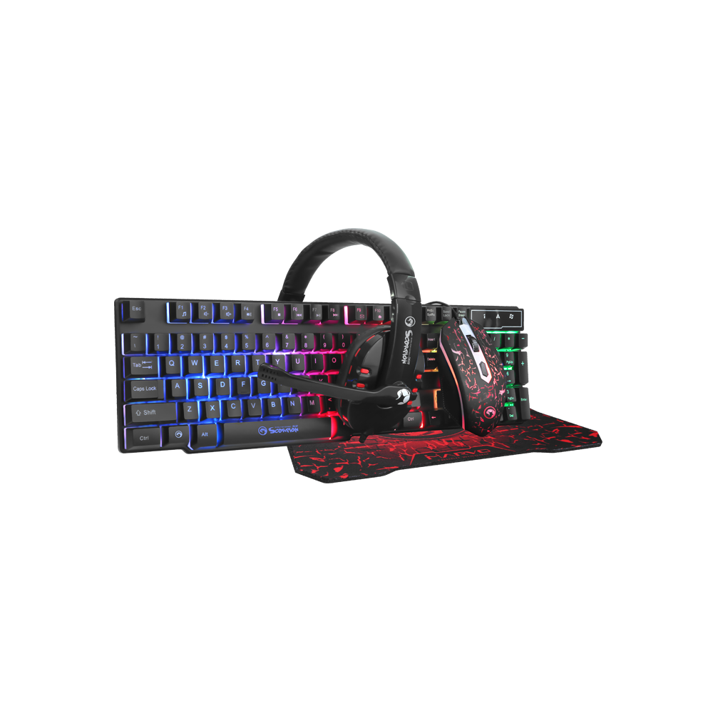 MARVO CM370 EN 4 IN 1 GAMING COMBO