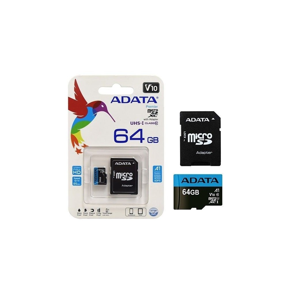 ADATA sd micro card 64gb hc class 10ts+sd ADATA sd micro card 64gb hc class 10ts+sd