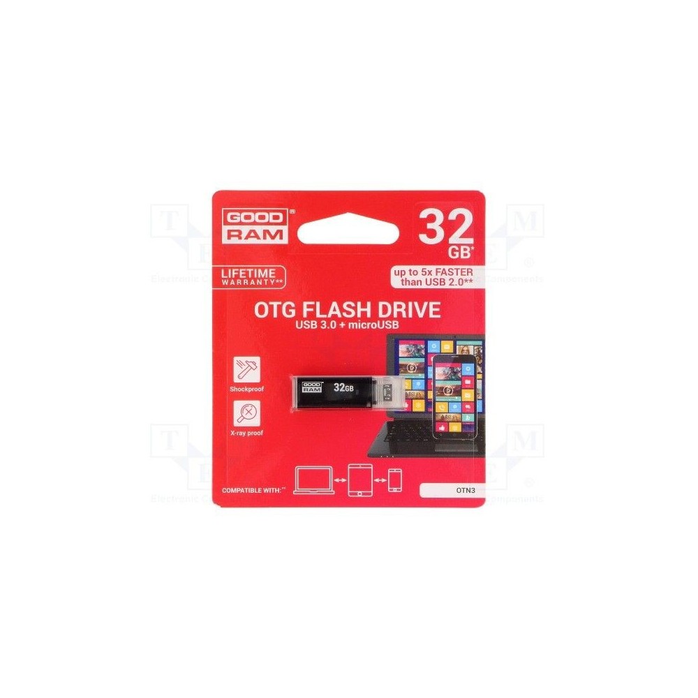 Goodram 32gb OTN3 Black USB 3.0 Goodram 32gb OTN3 Black USB 3.0