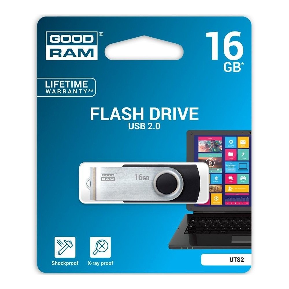 Goodram Usb 16gb UTS2 Black 2.0