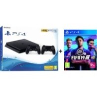 PlayStation 4 1TB F chassis + Dualshock Controller v2 + Fifa 19