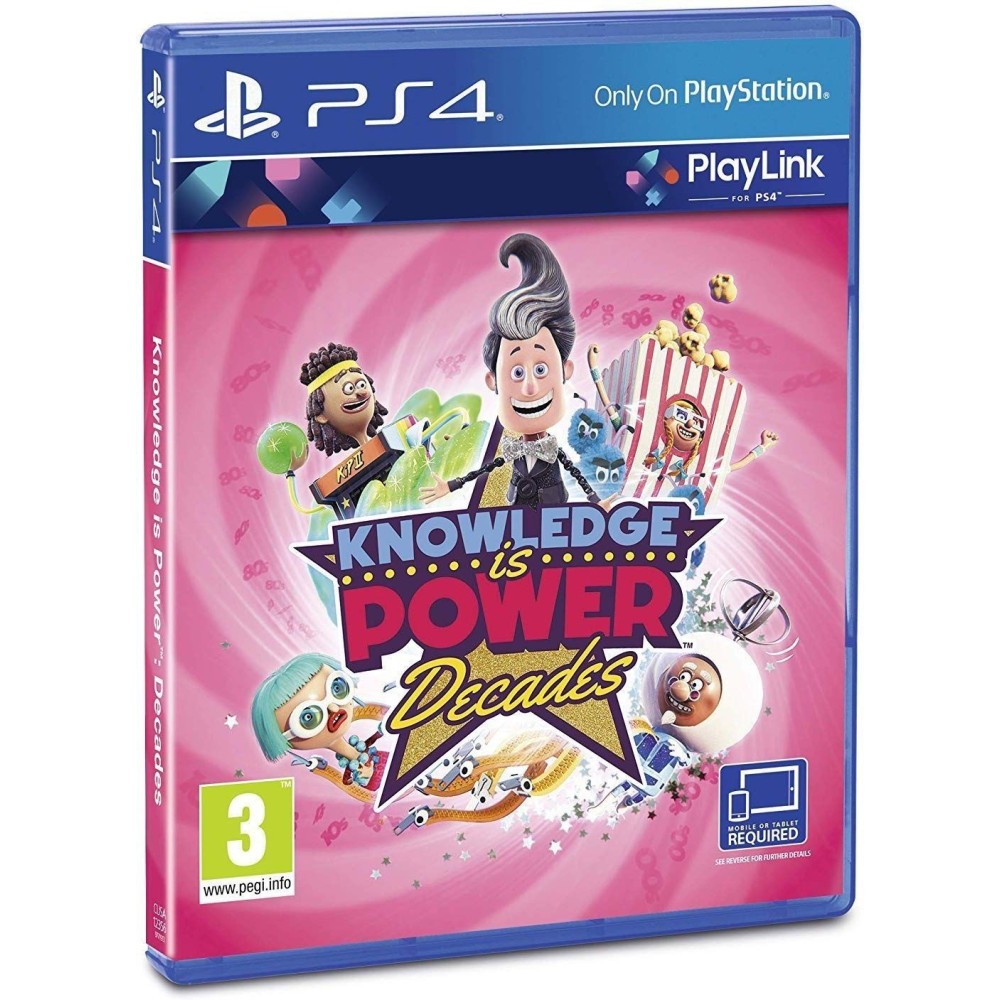 Knowledge is Power Decades PS4 Knowledge is Power Decades PS4