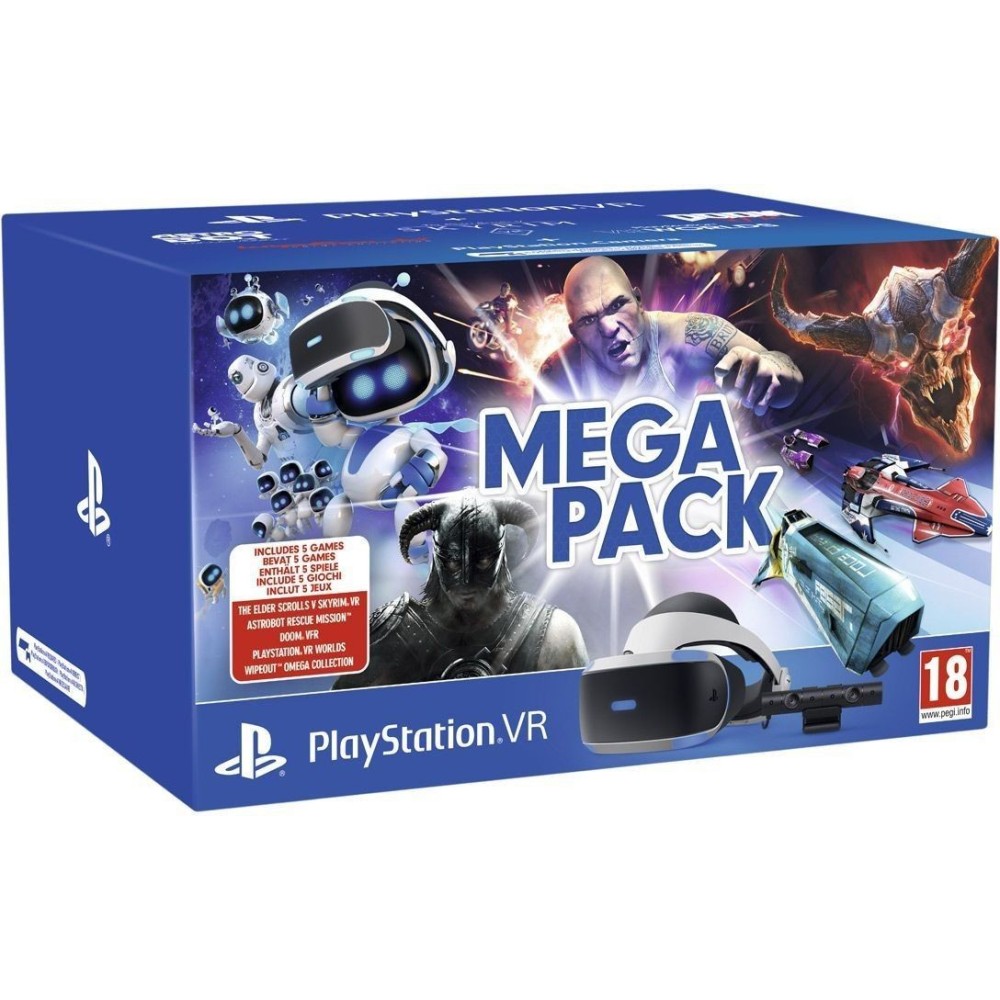 PlayStation VR Mega Pack VCH + VR Worlds VCH + Camera v2 Mk4 PlayStation VR Mega Pack VCH + VR Worlds VCH + Camera v2 Mk4