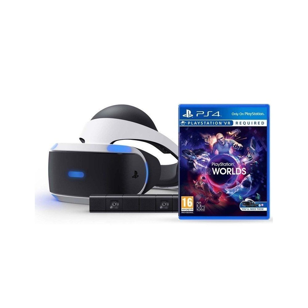 PlayStation VR + VR Worlds VCH + Camera v2/PSVR Mk3 PlayStation VR + VR Worlds VCH + Camera v2/PSVR Mk3