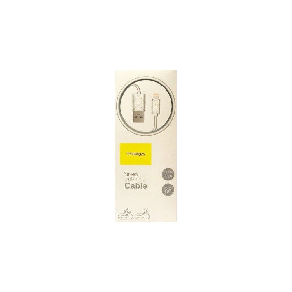 TREQA CA-8212 2.1A PVC Iphone USB kabal 1m TREQA CA-8212 2.1A PVC Iphone USB kabal 1m