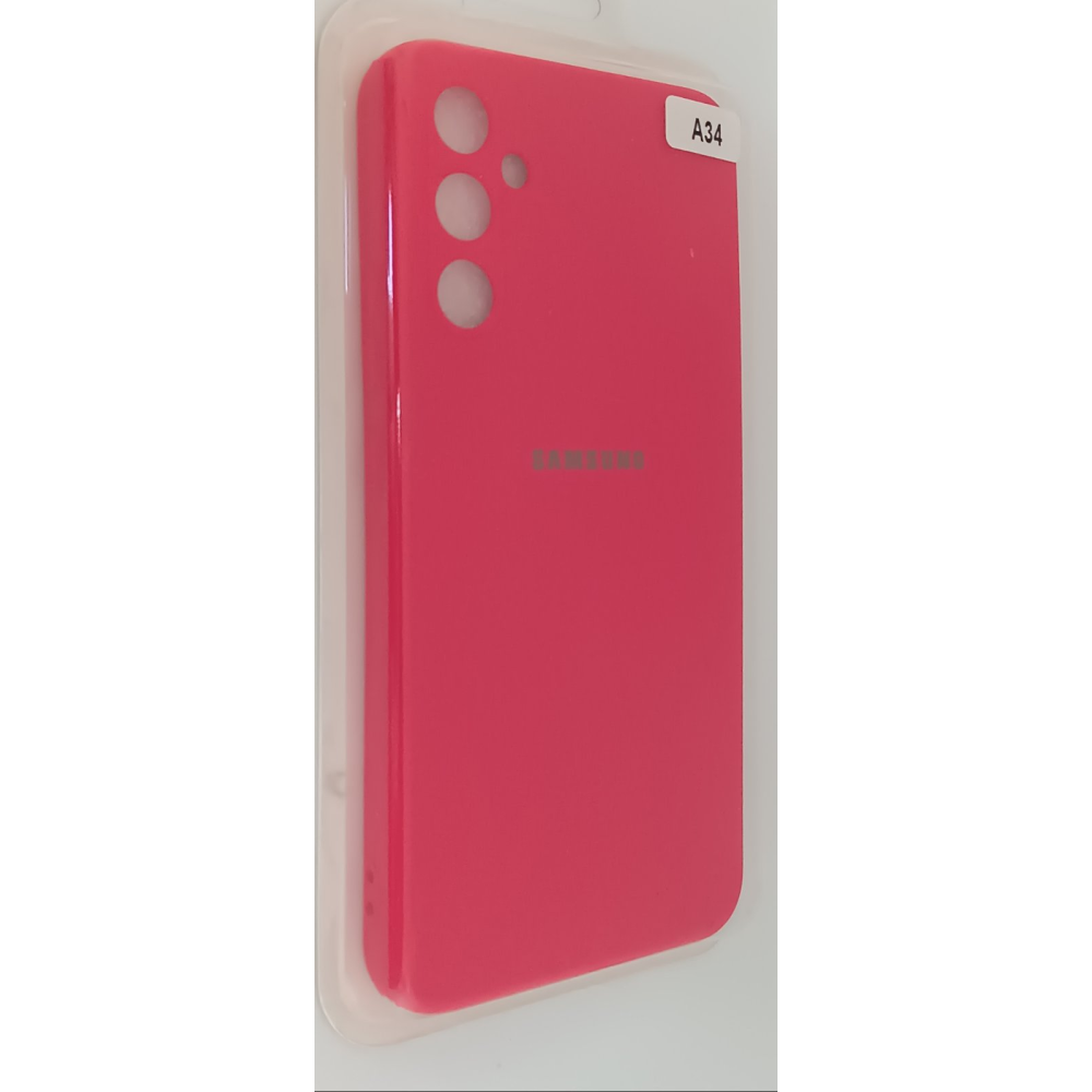 Silicon Maska Samsung A34 Crvena Silicon Maska Samsung A34 Crvena