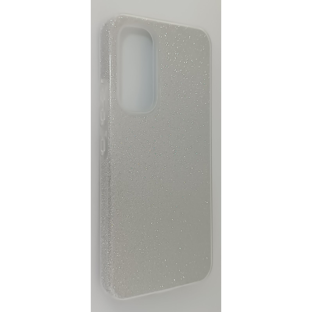 Silicon Maska Samsung A54 Srebrna