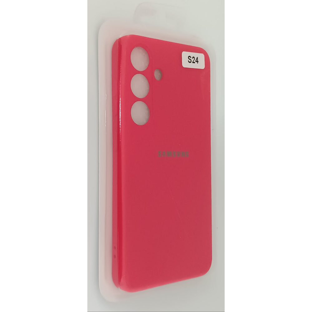 Silicon Maska Samsung S24 Crvena