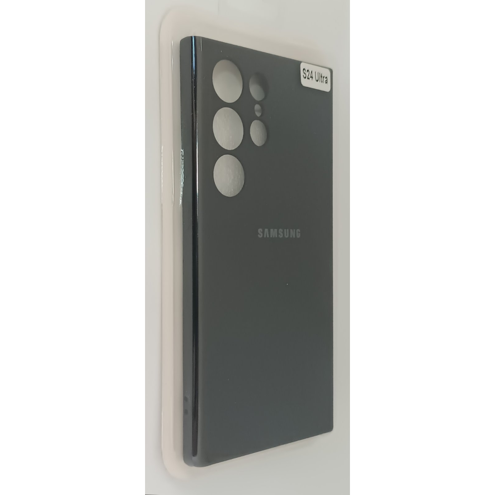 Silicon Maska Samsung S24 Ultra Crna Silicon Maska Samsung S24 Ultra Crna