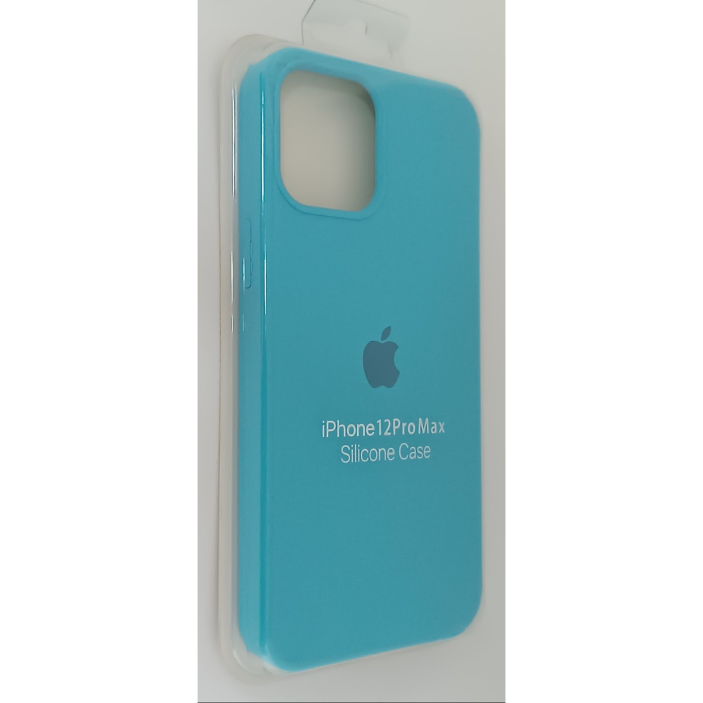 Silicon Maska Iphone 12 Pro Max Svijetlo Plava