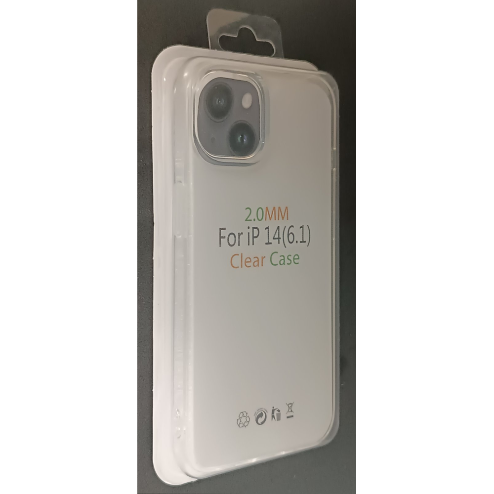 Silicon Maska Iphone 14 prozirna