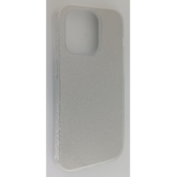 Silicon Maska Iphone 14 Pro srebrna
