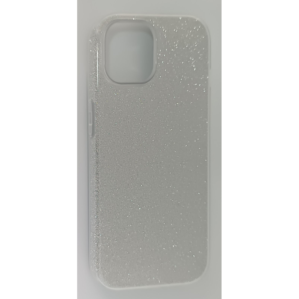 Silicon Maska Iphone 15 srebrna