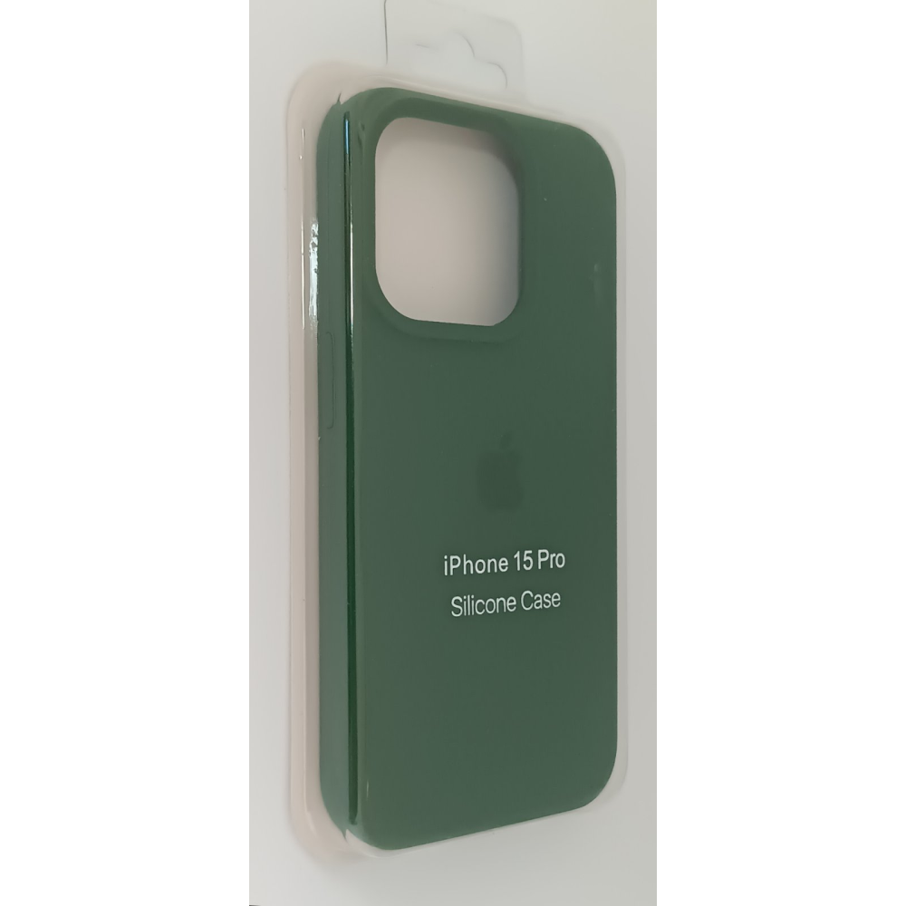 Silicon Maska Iphone 15 Pro tamno zelena Silicon Maska Iphone 15 Pro tamno zelena