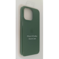 Silicon Maska Iphone 15 Pro Max tamno zelena