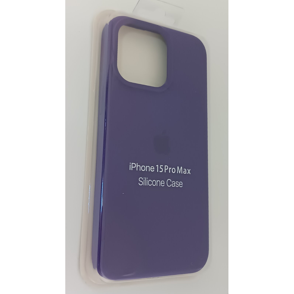 Silicon maska Iphone 15 Pro Max ljubičasta Silicon maska Iphone 15 Pro Max ljubičasta