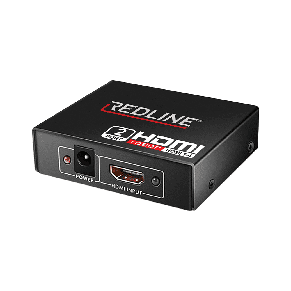 Redline HDMI razdjelnik, 1 ulaz – 2 izlaza Redline HDMI razdjelnik, 1 ulaz – 2 izlaza